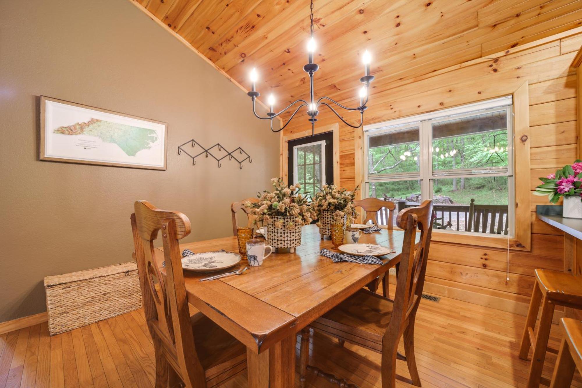 Peaceful Smoky Mountain Cabin With Deck And Fire Pit! وينزفيل، كارولاينا الشمالية المظهر الخارجي الصورة